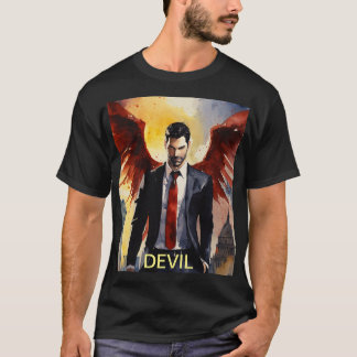 Angel vs. Djävulen: Ultimate Challenge T-Shirt Des