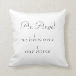 Angel Watches Home Dekorativ kudde
