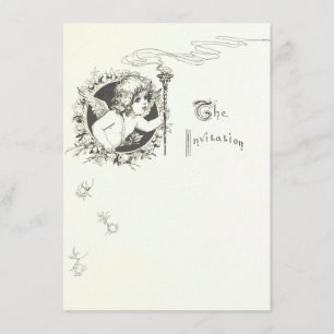 Angel Wedding-inbjudan Inbjudningar