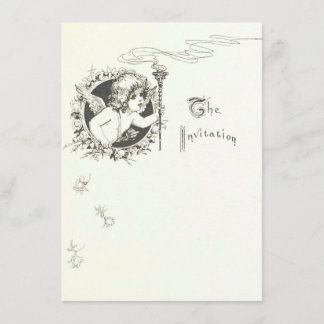 Angel Wedding-inbjudan Inbjudningar