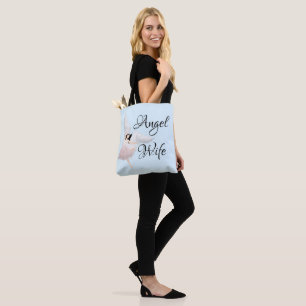 Angel Wife Tote Bag Tygkasse