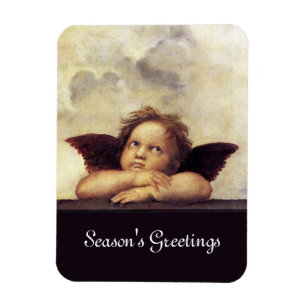 ANGEL / Winged Cherub Magnet