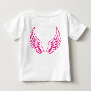 Angel Wings Baby Pink T-Shirt
