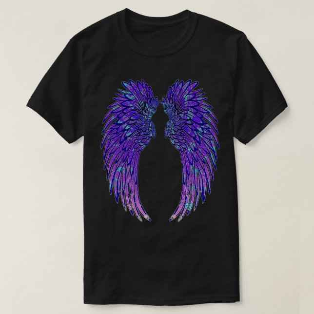 Angel Wings Eagle Wings Broken Wings Wild Wings On T Shirt (Design framsida)