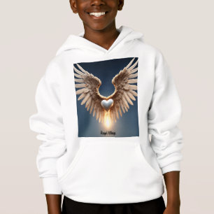 Angel Wings Kids' Pullover Hoodie T Shirt
