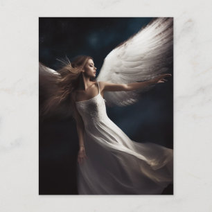 Angel Woman Photography Vykort