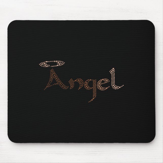 Angel Women Black History Month Färg African Musmatta (Framsidan)