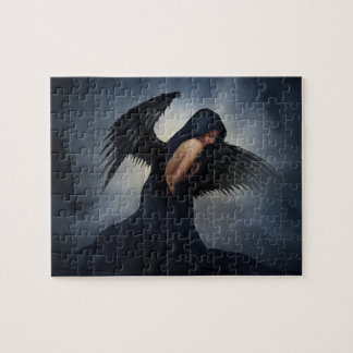 Angel Women ledsen Art söt Pussel