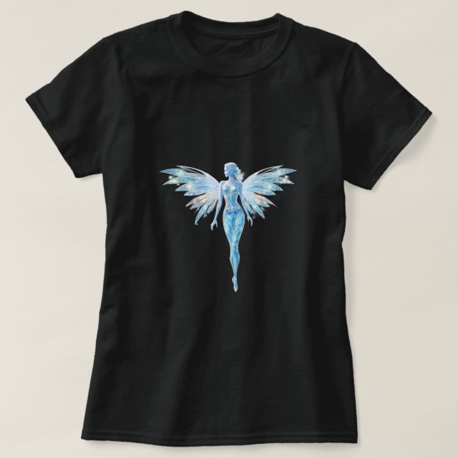Angel Womens Tshirt T Shirt (Design framsida)