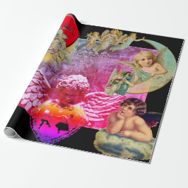 ANGEL WRAPPING PAPPER FÖR Alla hjärtans dag Presentpapper