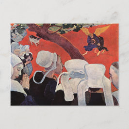 Angel Wrestling med Jacob, Paul Gauguin Vykort