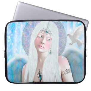 Angel y Paloma Funda från Portatil Laptop sleeve