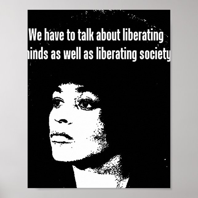 ANGELA DAVIS 1 POSTER (Framsidan)
