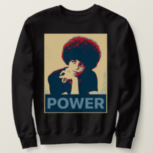 Angela Davis Lång Ärmad Tröja
