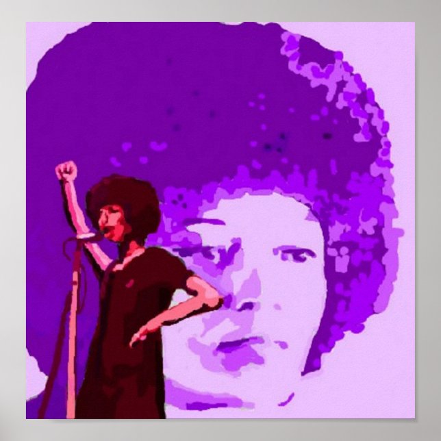 Angela Davis Poster (Framsidan)