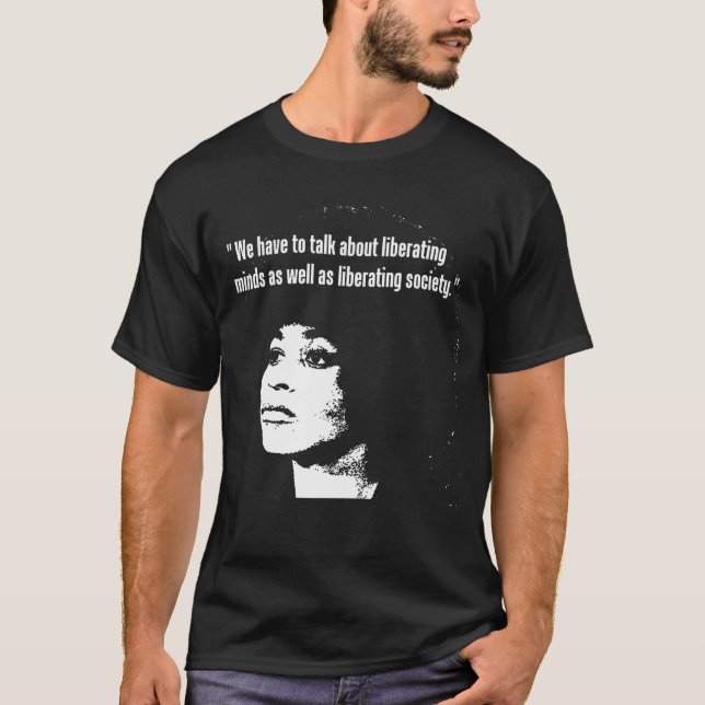 ANGELA DAVIS T-Shirt (Framsida)