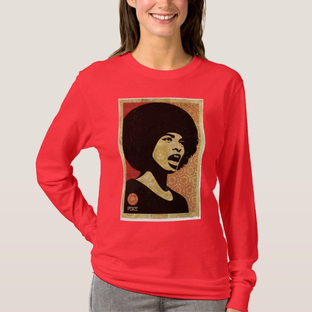Angela Davis T-shirt (Framsida)
