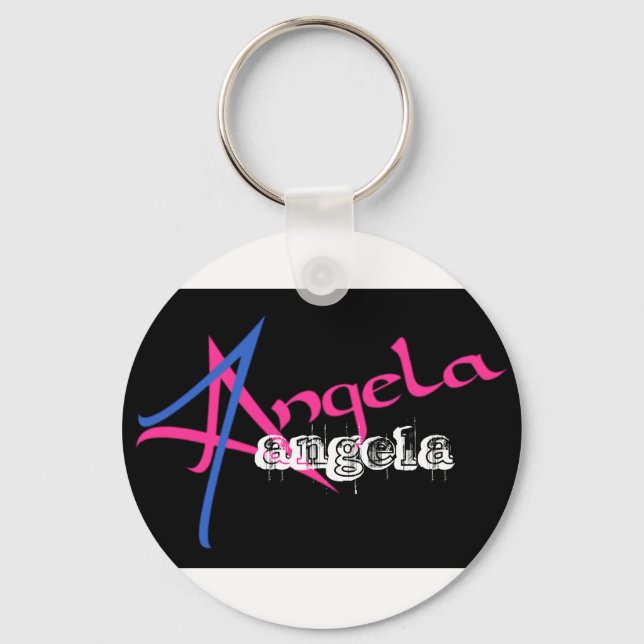 ANGELA Keychain Nyckelring (Framsida)