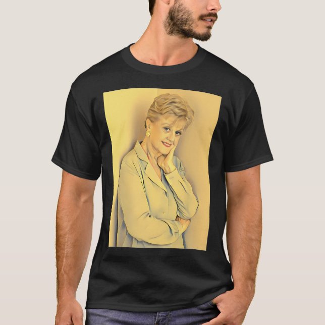 Angela Lansbury porträtt T Shirt (Framsida)