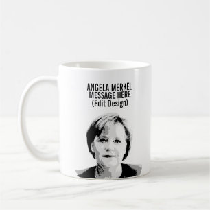 Angela Merkel Anpassningsbar Kaffemugg