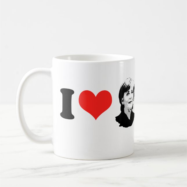 Angela Merkel Kaffemugg (Vänster)