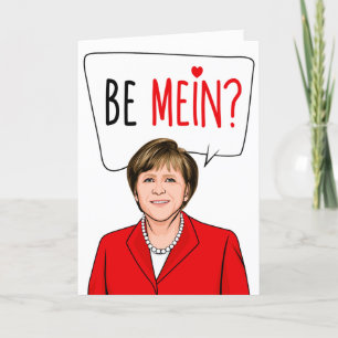 ANGELA MERKEL: Kött Kort