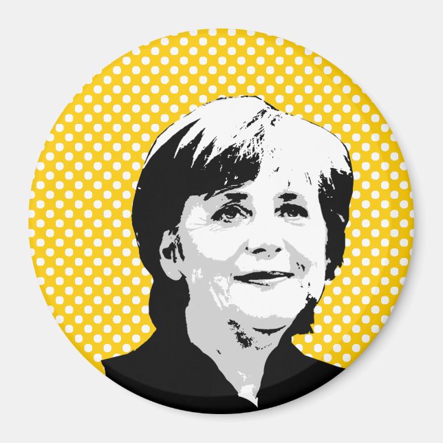 Angela Merkel Magnet (Framsidan)