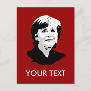 Angela Merkel Vykort