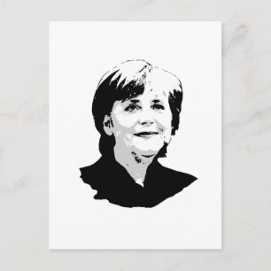 Angela Merkel Vykort