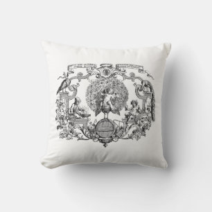 Angela Pillow Svart & Vitt Kudde