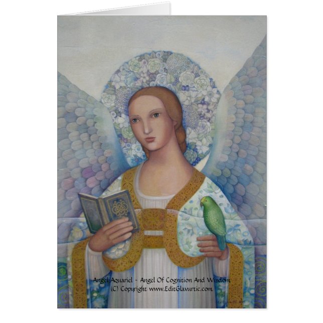ÄngelAquariel kort (Framsidan)
