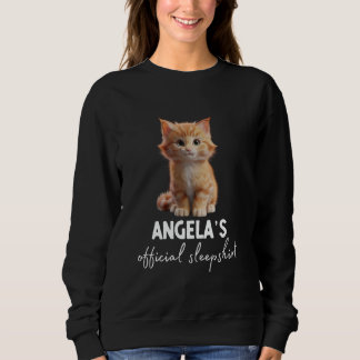 ANGELAS Officiell Cat Sleepshirt Pajama T Shirt