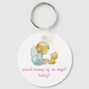 ängelbebiskeychain nyckelring