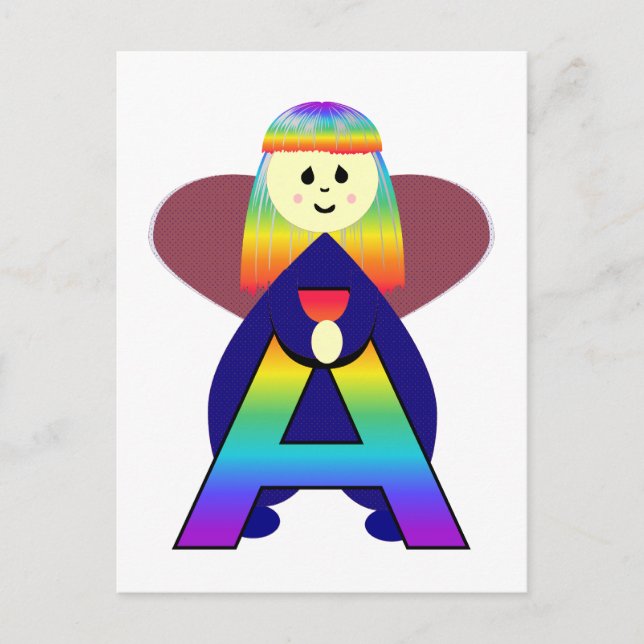 Angelbet Brev A Vykort (Framsida)