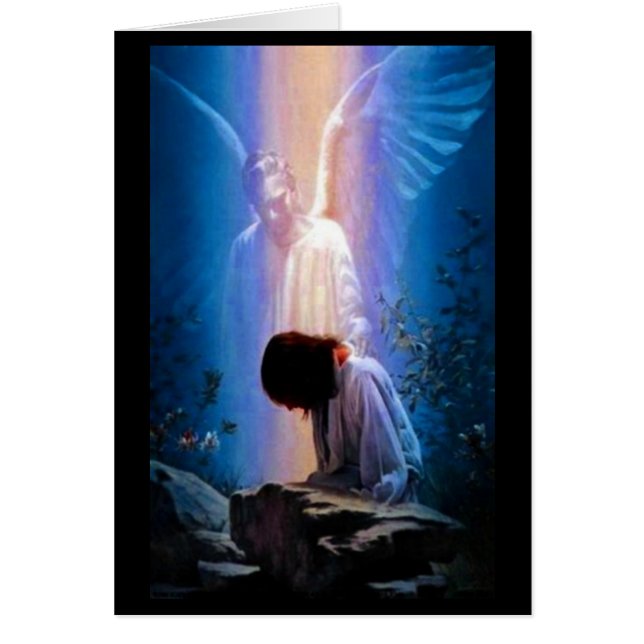 Ängelbön Hälsningskort (Framsidan)