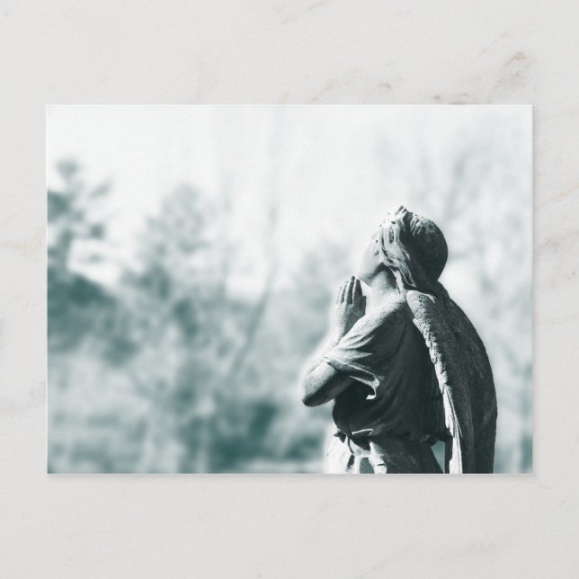 ängelbön vykort (Framsida)