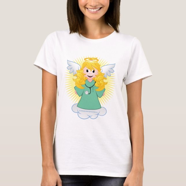 Ängeldoktorn skurar t-shirt (Framsida)