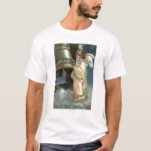 Ängelen klockas slag sätta en klocka på med t shirt