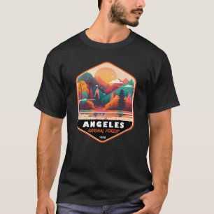 Angeles National Forest California Vintage Emblem T Shirt