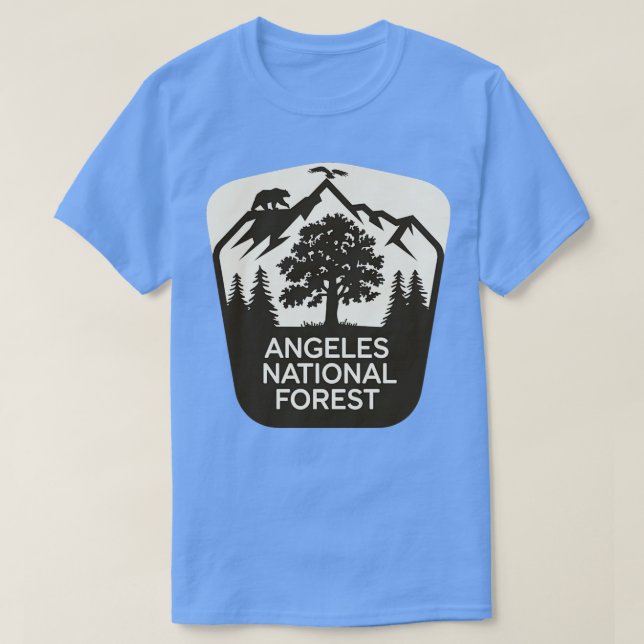 Angeles National Forest TShirt T Shirt (Design framsida)