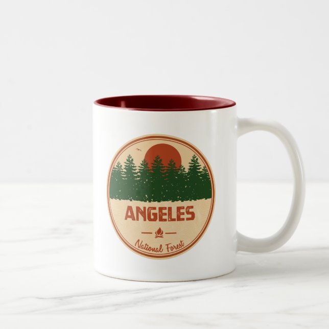 Angeles National Forest Två-Tonad Mugg (Höger)