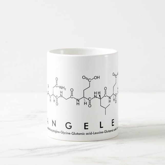 Angeles peptide namn mugg (Center)