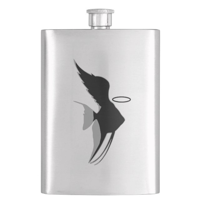 Angelfish Flask Fickplunta (Framsidan)