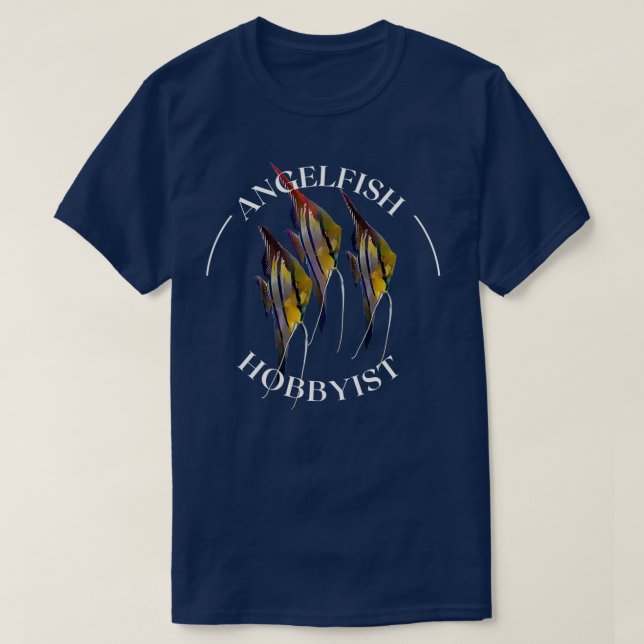 Angelfish Hobbyist T Shirt (Design framsida)