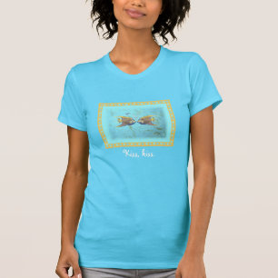 Angelfish Kiss, Kiss Womans t-shirt