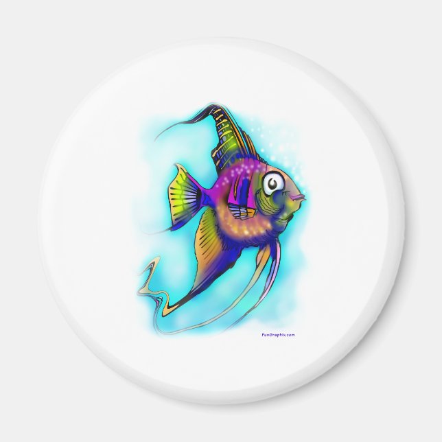 Angelfish Magnet (Framsidan)
