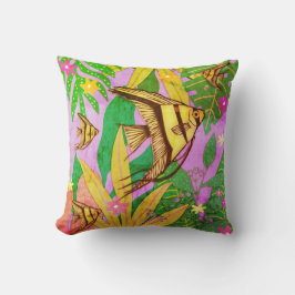 Angelfish Print #2 1974 Kudde