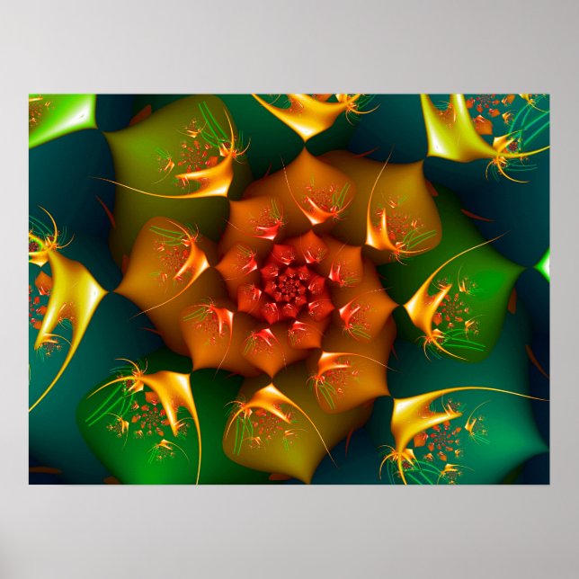 Angelfish Spiral Poster (Framsidan)