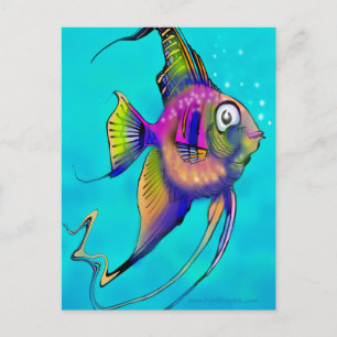 Angelfish Vykort