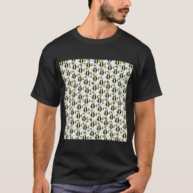ÄngelFisk Rusningstid T Shirt (Framsida)